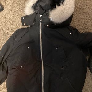 Moose knuckle coat worn will sell it for cheap